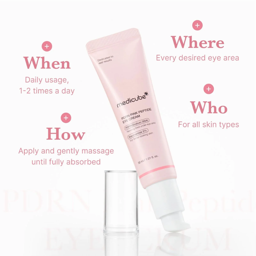medicube - PDRN Pink Peptide Eye Cream
