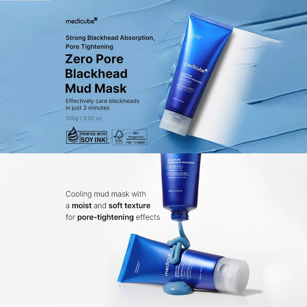 medicube - Zero Pore Blackhead Mud Mask
