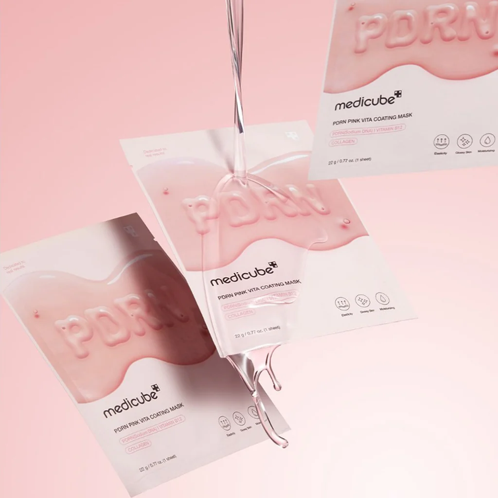 medicube - PDRN Pink Vita Coating Mask Set